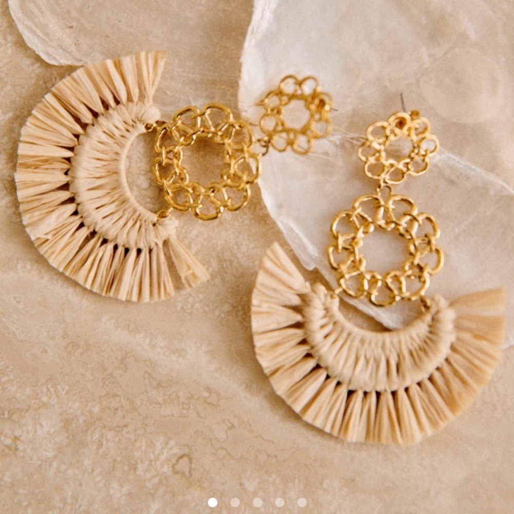 NWT Sezane Raphael Earrings.